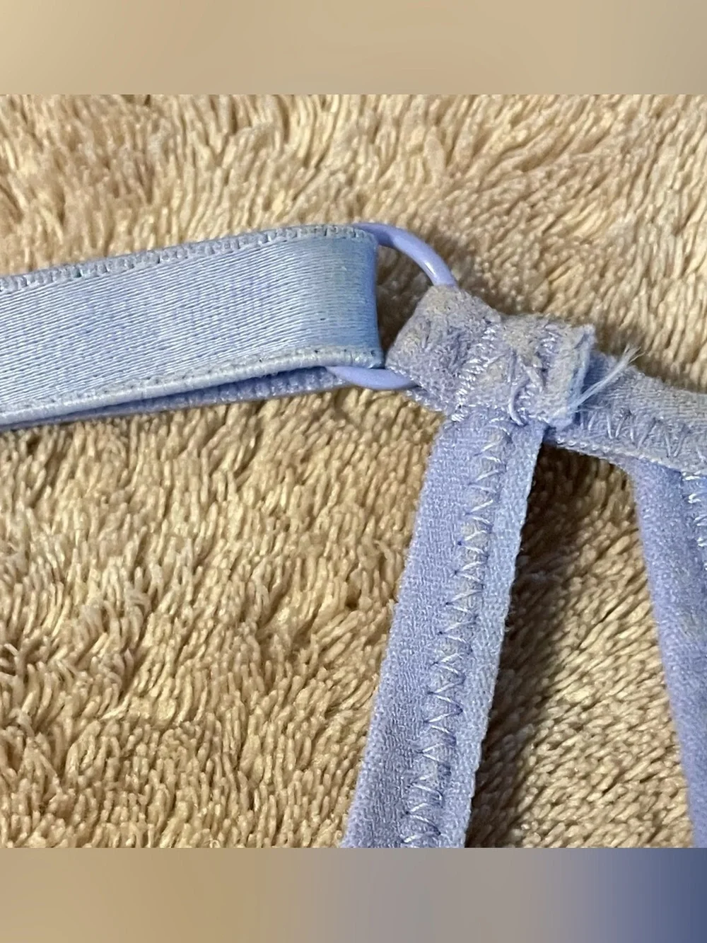 Victoria's Secret Periwinkle Lace Bra & Panty Set - Picture 5 of 6
